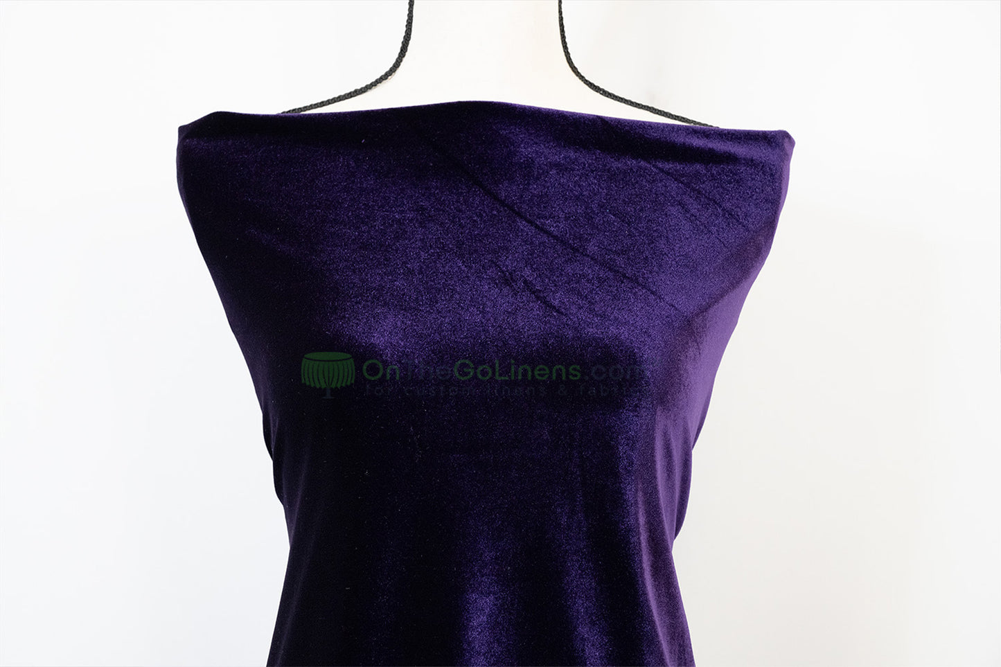 Stretch Velvet Tablecloths | Soft and Smooth Spandex Velvet Table Linens | Multiple Colors |