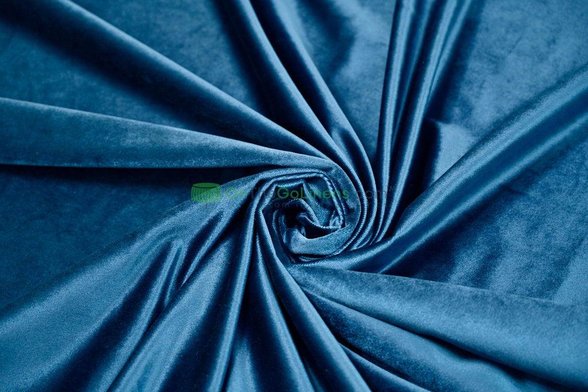 BT Royal™ --------------------------------------- Plush Velvet Fabric by the Yard | Soft Non Stretch Velvet Fabric | 60" Wide | Multiple Colors