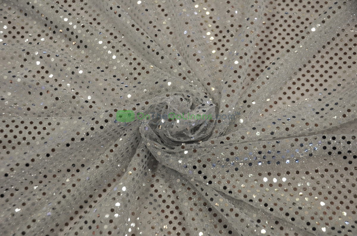 3mm Confetti Dot Sequins Table Overlays | Economic Sequins Table Overlay | Multiple Colors |