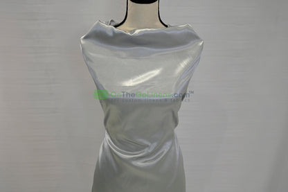Stretch Charmeuse Fabric by the Yard | Silky Soft Stretch Satin Fabric | 4% Spandex | Multiple Colors |