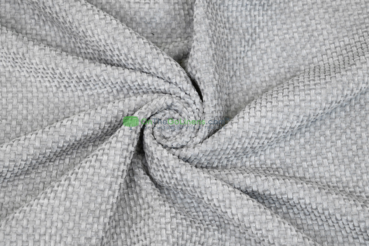 Cozy Chenille Upholstery Fabric by the Yard | Soft Woven Polyester for Furniture & Home Décor