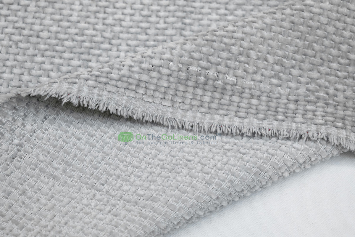 Cozy Chenille Upholstery Fabric by the Yard | Soft Woven Polyester for Furniture & Home Décor