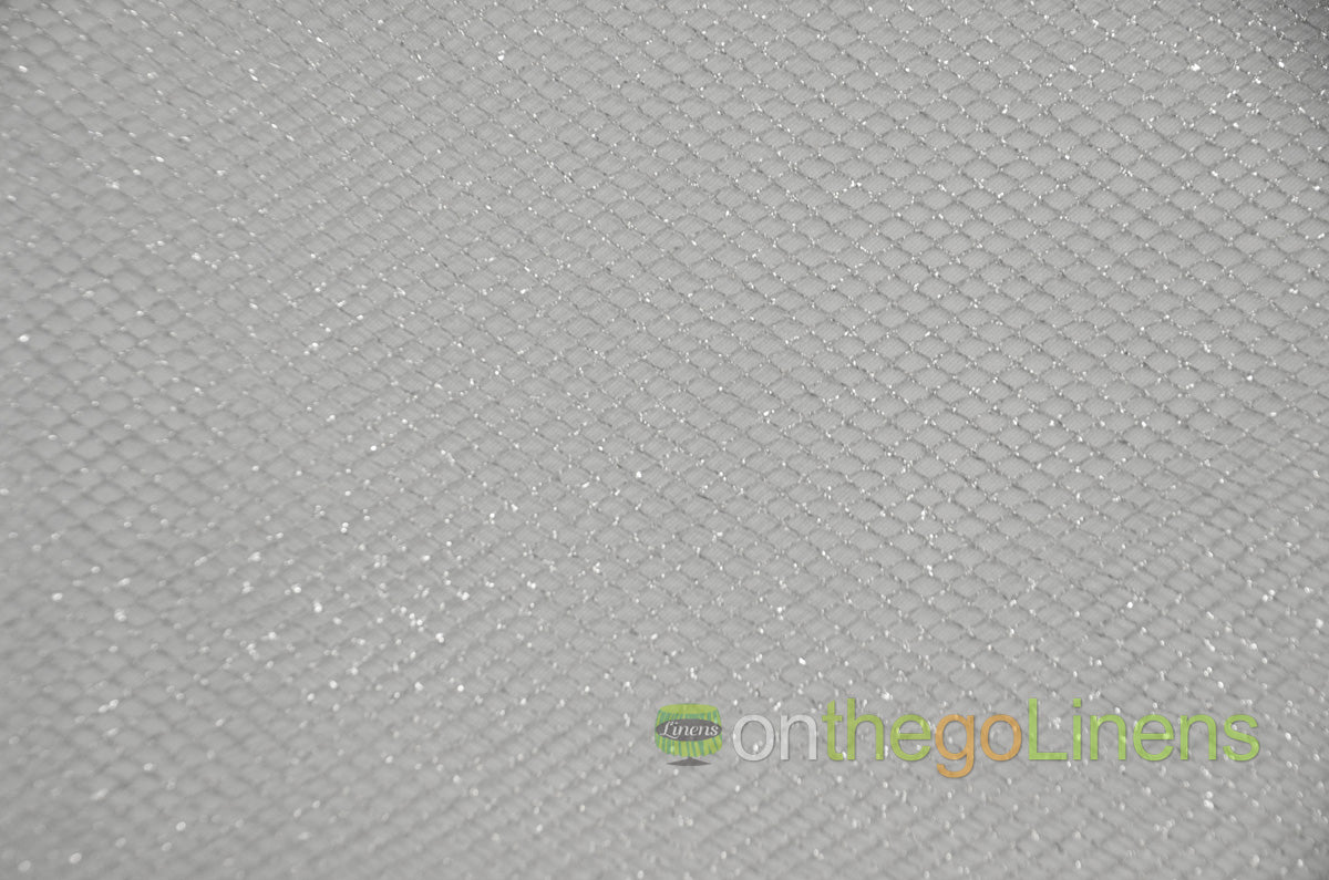 Metallic Fish Net Fabric by the Yard | 58" Wide |