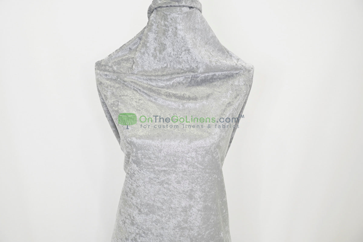 IFR Panne Velvet Event Drapery Panels | Crush Velour Curtains | Inherently Fire Retardant Drapery |Multiple Colors |