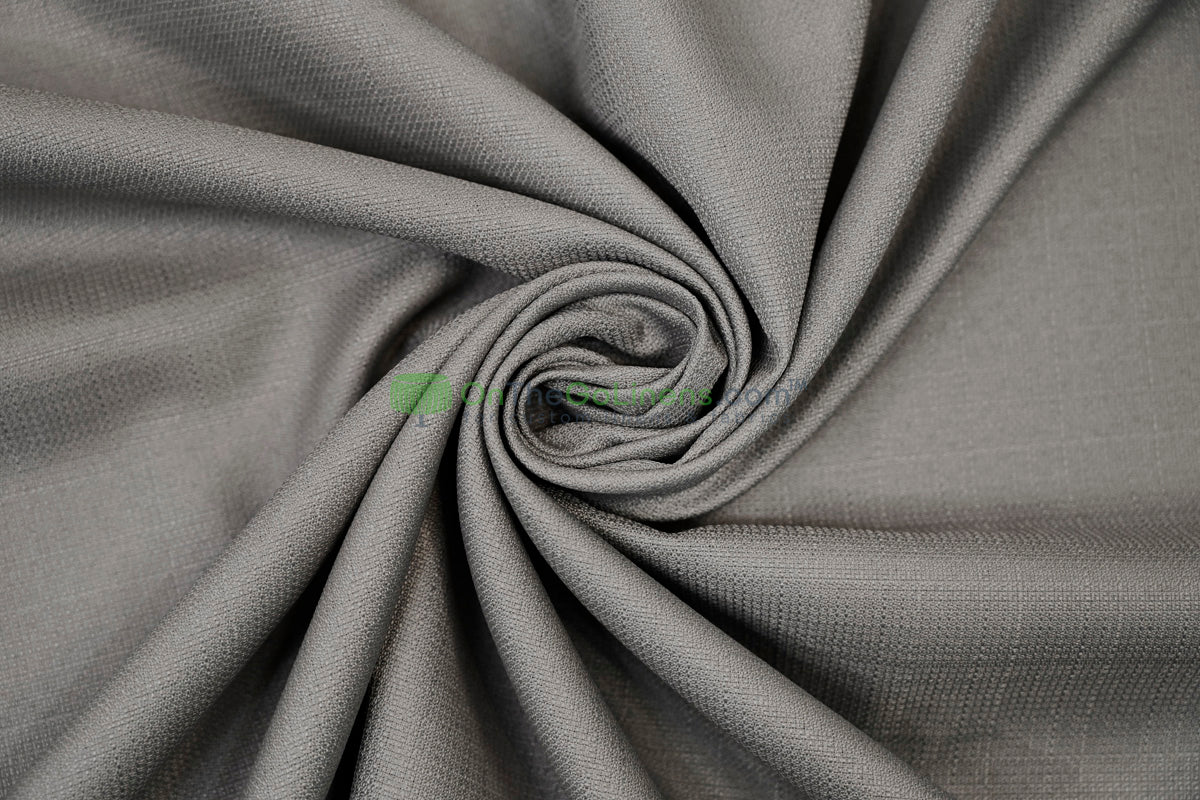 Rustic Linen Event Drapery Panels | Faux Linen Curtains | 100% Polyester | Multiple Colors |