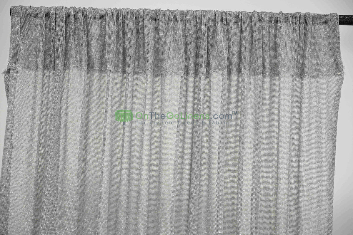 Sparkly Mesh – Metallic Stretch Fabric (58/60” Wide)