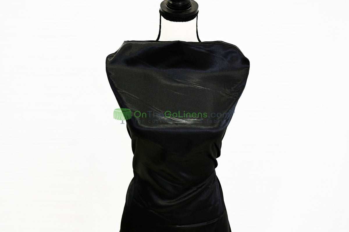 Charmeuse Satin Table Linens, Table Overlays, Table Drapes and Banquets | Multiple IFR Satin Colors |
