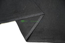 Soft Utility: Black Cotton Flannel Fabric