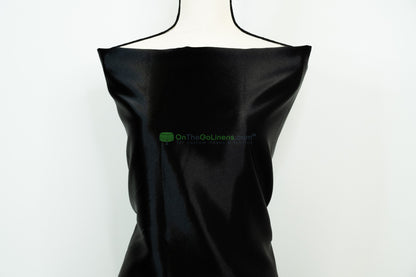 Superior Quality Japanese Crepe Back Satin Fabric by the Yard and Wholesale Bolt | 60" Wide | Multiple Colors |