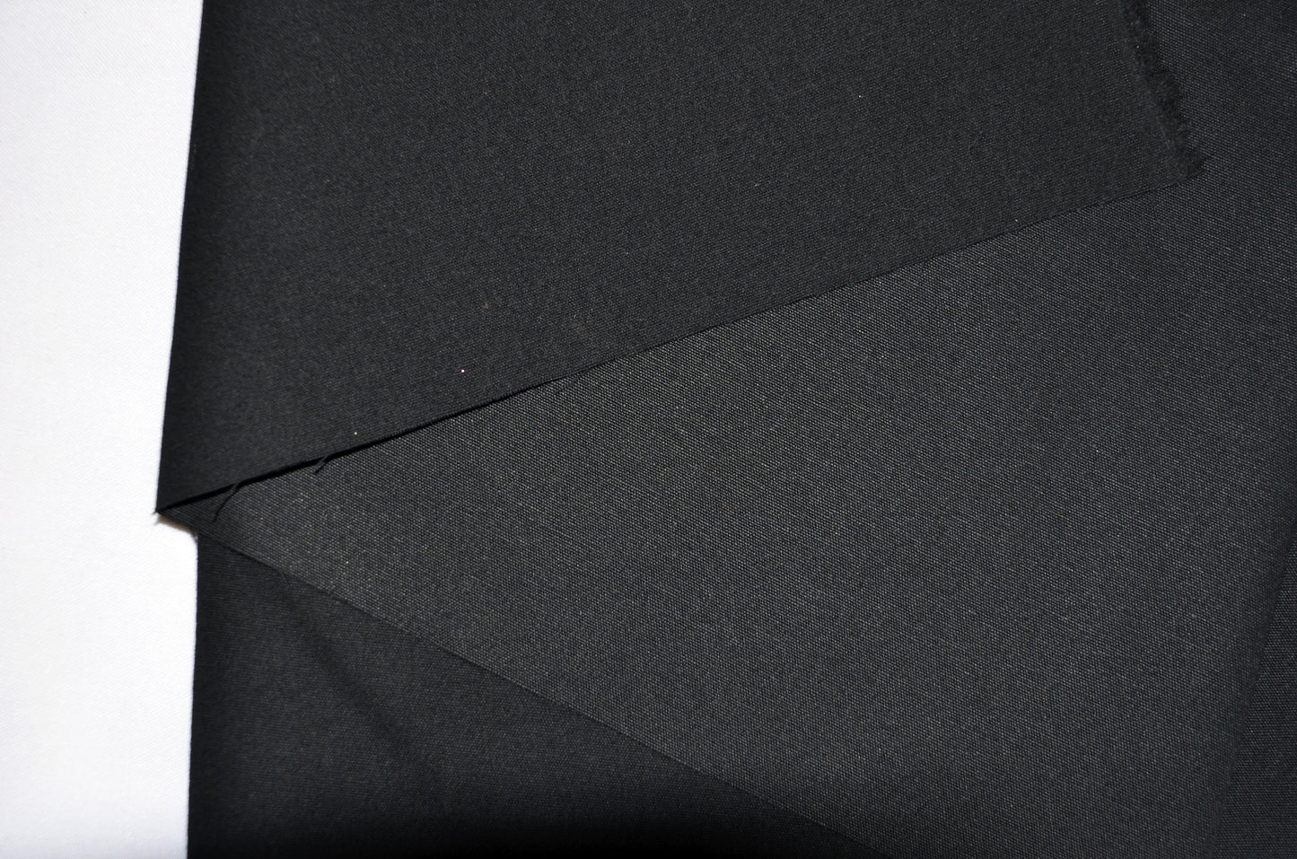 Fire Retardant Duvetyn Fabric by the Yard & Wholesale Bolt | 100% Cotton Commando Cloth | Stage Cover Fabric | White and Black |
