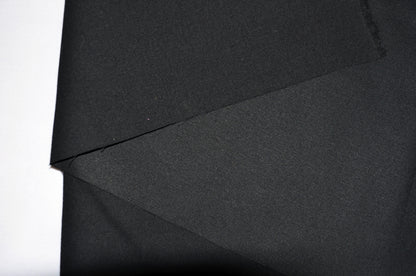 Fire Retardant Duvetyn Fabric by the Yard & Wholesale Bolt | 100% Cotton Commando Cloth | Stage Cover Fabric | White and Black |
