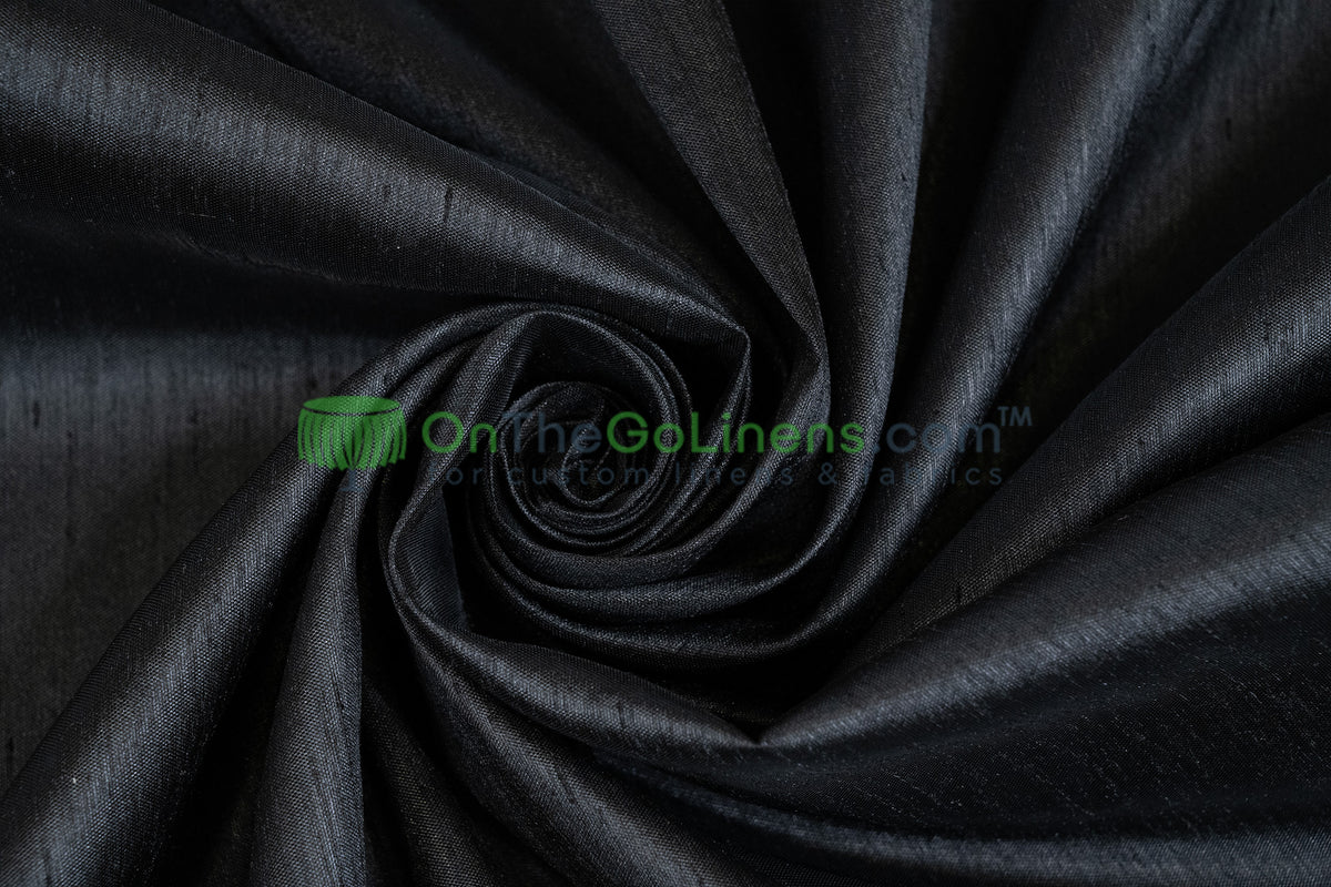 IFR Polyester Dupioni Fabric 120" Wide Extra Wide Silk Look 100% Polyester
