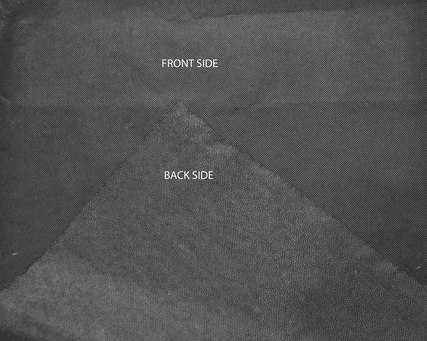 Paper Non Woven Fusing Fabric by the Yard | White and Black | 60" Wide | 85 GSM | Iron On Fusible Interfacing |