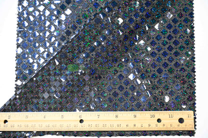 Holographic Sequin Fabric | 45” Wide | Lightweight & Flowing for Costumes, Gowns & Décor