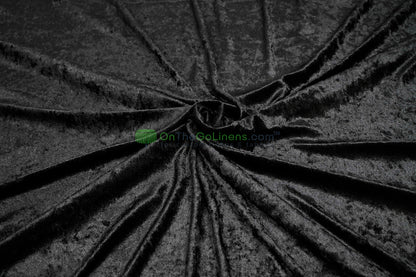IFR Panne Velvet Event Drapery Panels | Crush Velour Curtains | Inherently Fire Retardant Drapery |Multiple Colors |