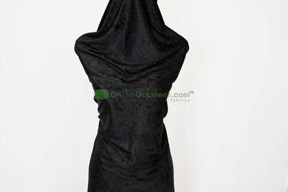 IFR Panne Velvet Event Drapery Panels | Crush Velour Curtains | Inherently Fire Retardant Drapery |Multiple Colors |