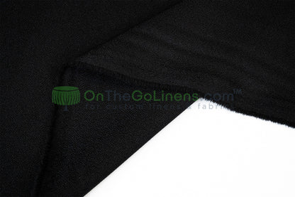 Polyester Crepe Fabric by the Yard 60" Wide 100% Polyester