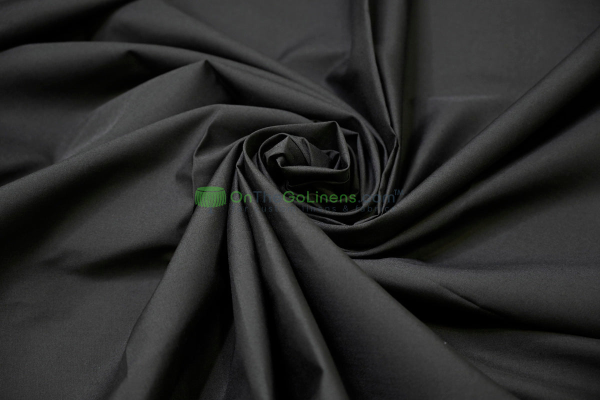 Woven Poly Cotton Broadcloth Fabric by the Yard | Polycotton Fabric | Multiple Colors | 60" Wide | 80/20 Blend |