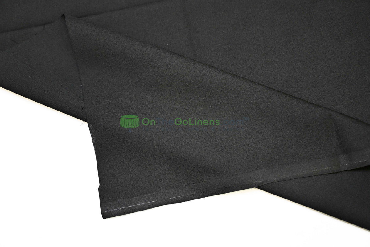 Woven Poly Cotton Broadcloth Fabric by the Yard | Polycotton Fabric | Multiple Colors | 60" Wide | 80/20 Blend |