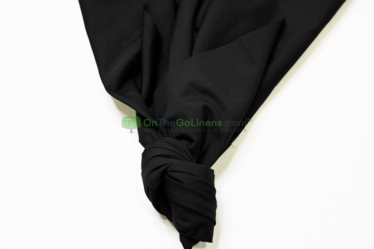 Woven Poly Cotton Broadcloth Fabric by the Yard | Polycotton Fabric | Multiple Colors | 60" Wide | 80/20 Blend |