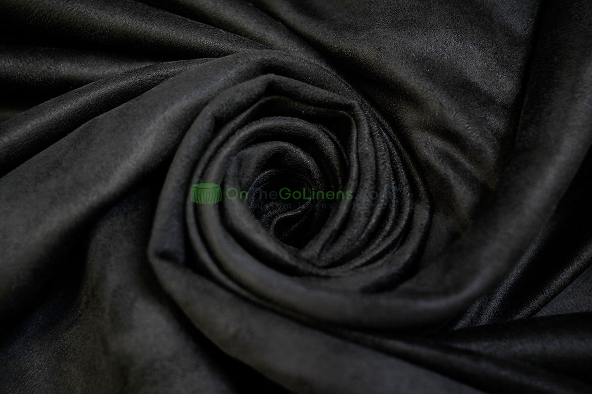 Micro Suede Fabric by the Yard and Wholesale Bolt | Faux Suede Fabric | Multiple Colors | 60" Wide |