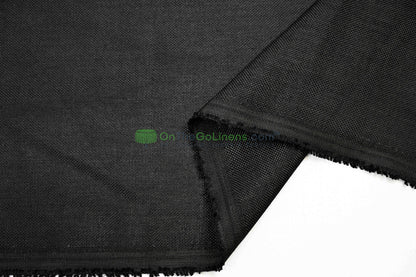 Vintage Linen Event Drapery Panels | Imitation Burlap Curtains | Washable 100% Polyester Burlap |