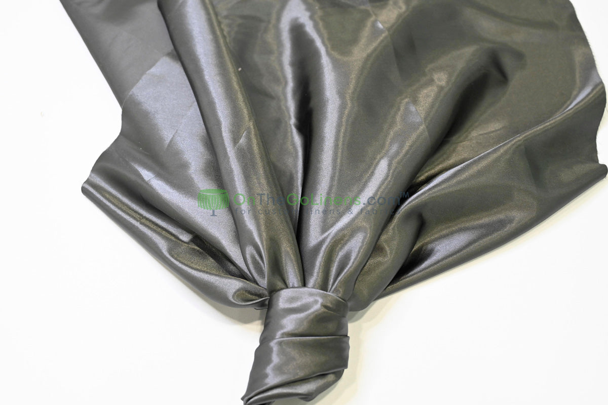 Stretch Charmeuse Fabric by the Yard | Silky Soft Stretch Satin Fabric | 4% Spandex | Multiple Colors |