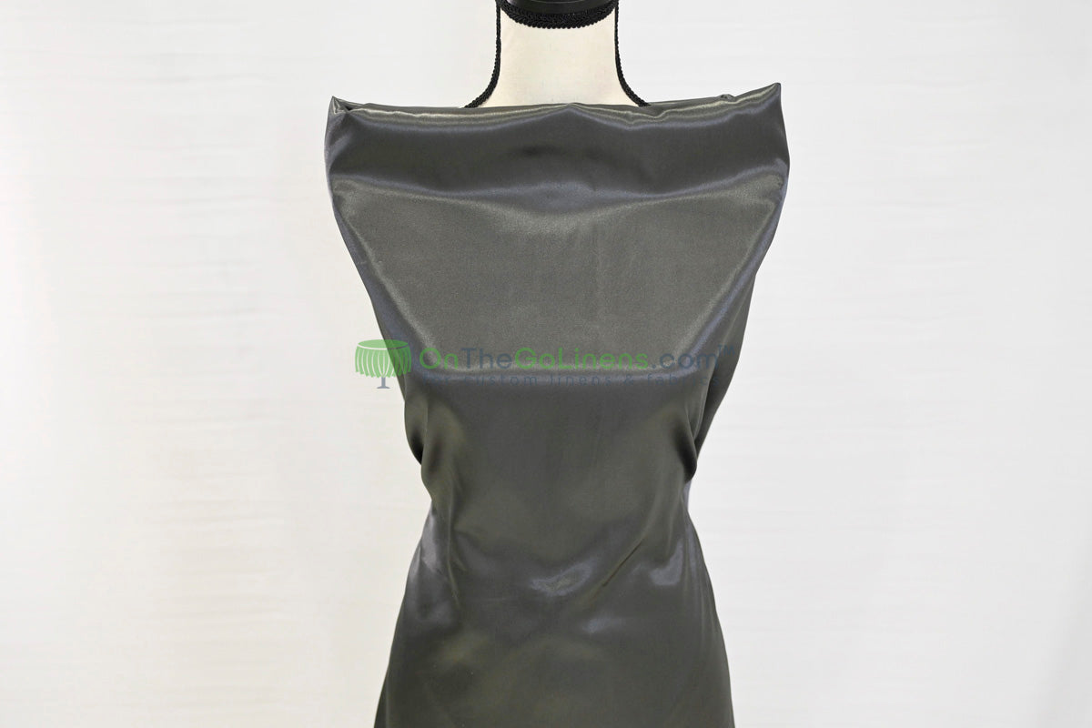 Stretch Charmeuse Fabric by the Yard | Silky Soft Stretch Satin Fabric | 4% Spandex | Multiple Colors |