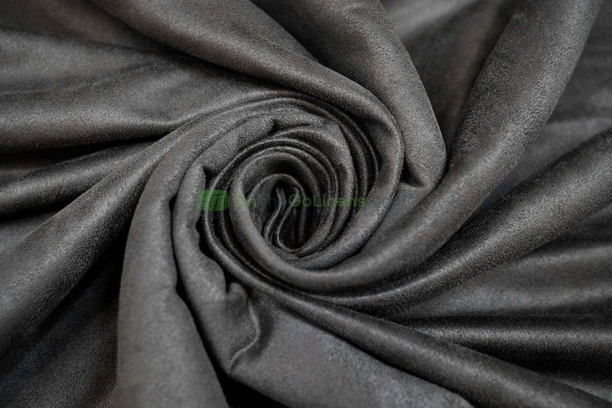 Micro Suede Fabric by the Yard and Wholesale Bolt | Faux Suede Fabric | Multiple Colors | 60" Wide |
