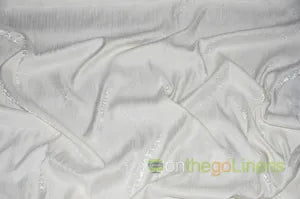 Iridescent Crush Shimmer Table Linens