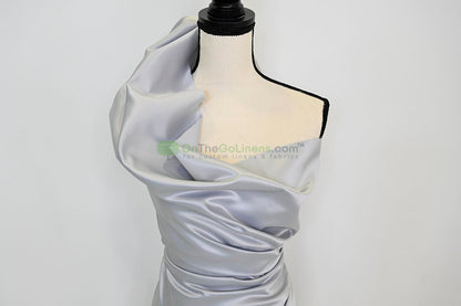 Lamour Satin Fabric by the Yard & Bolt | 100% Polyester Semi Dull Heavy Satin Fabric | 60" Wide | Multiple Colors |