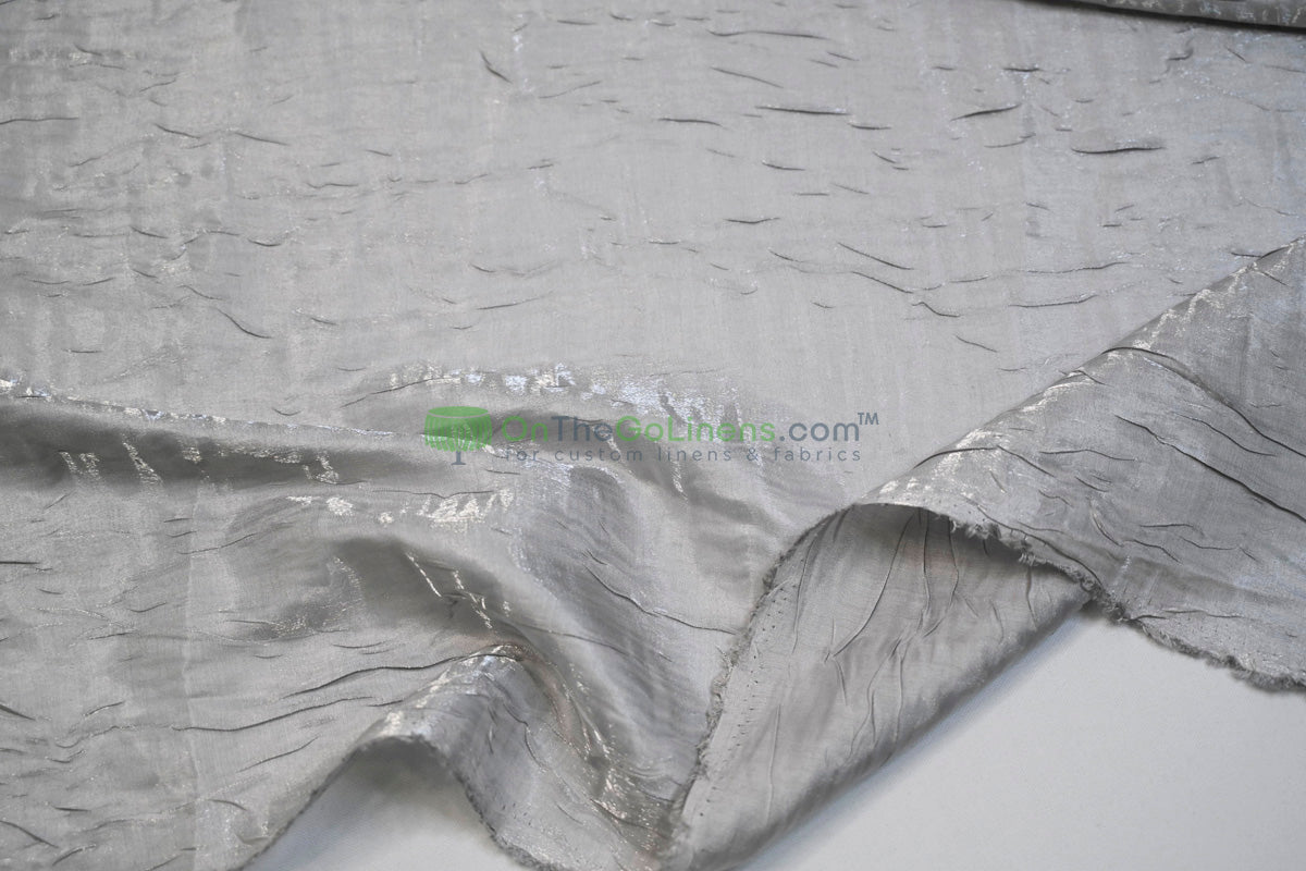 Iridescent Crush Shimmer Fabric by the Yard and Bolt | 54" wide | Galaxy Fabric |