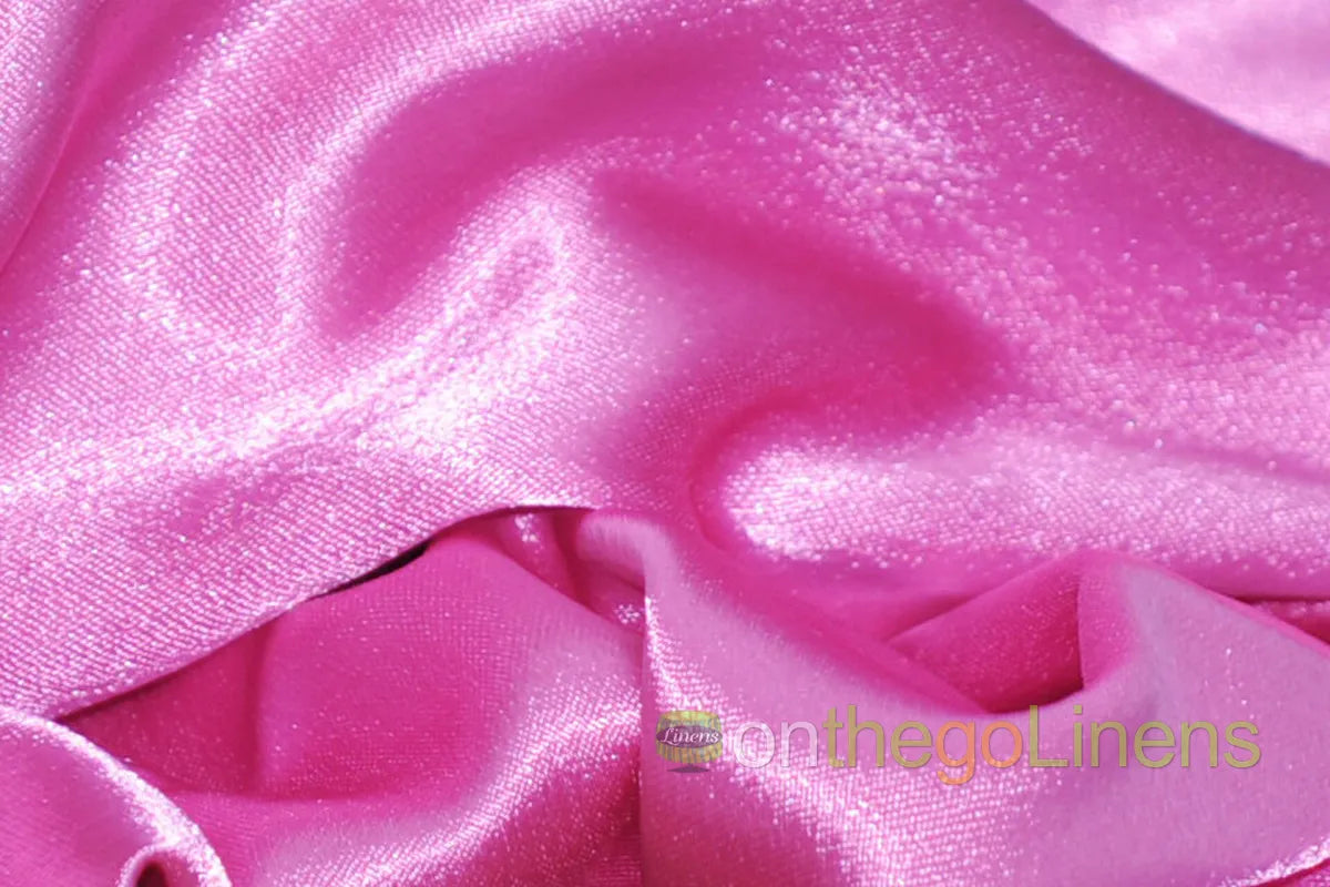 Crepe Back Satin Bubblegum