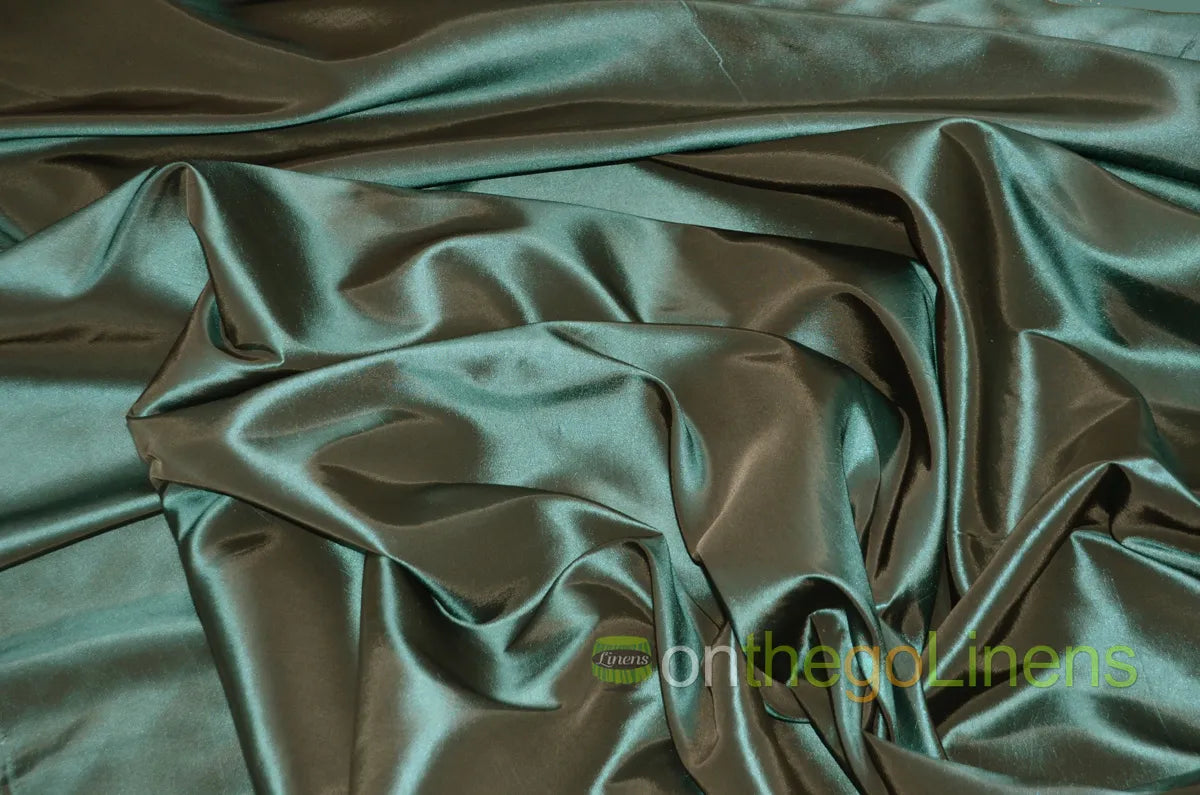 Taffeta Fabric by the Yard | Non Stretch Taffeta | 60" Wide | 75 Colors Available | Wholesale Bolt Available |