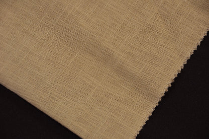 100% Natural Ramie Fabric by the Yard | 100% Ramie | 52/53" Wide | 280GSM | White, Ivory, Natural, Black |