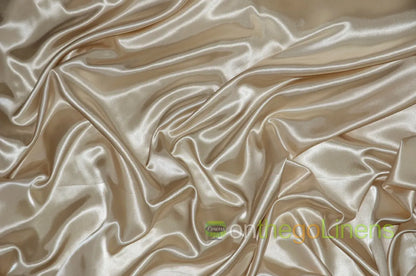 Charmeuse Satin Fabric by the Yard and Wholesale Bolt | IFR Satin Fabric | Silky Soft Satin Fabric |