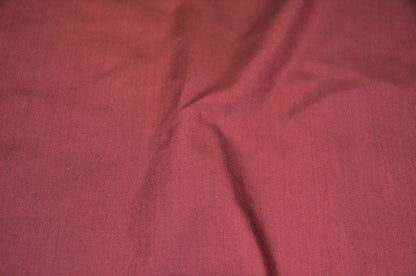 Burgundy Poly Cotton Broadcloth