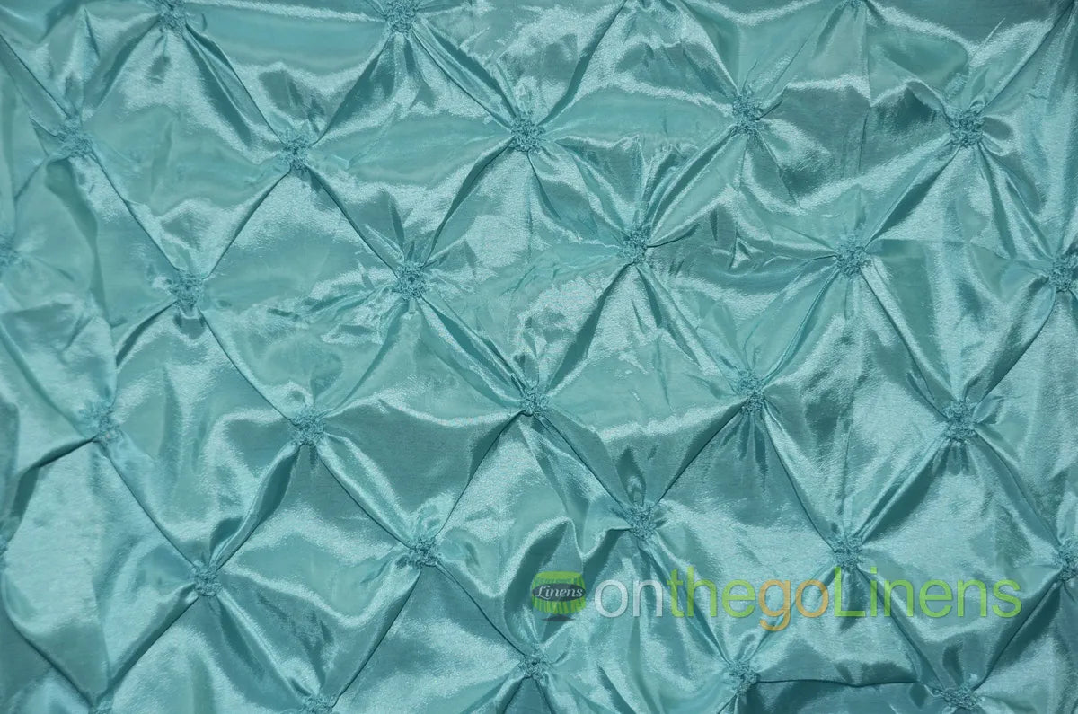 951 Blue Pinwheel Button Taffeta