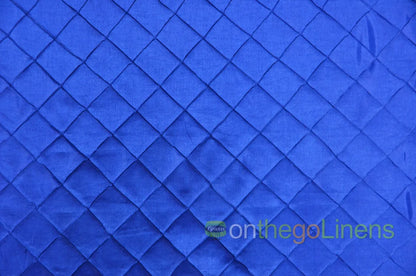 Pintuck 2x2 Light Royal Blue