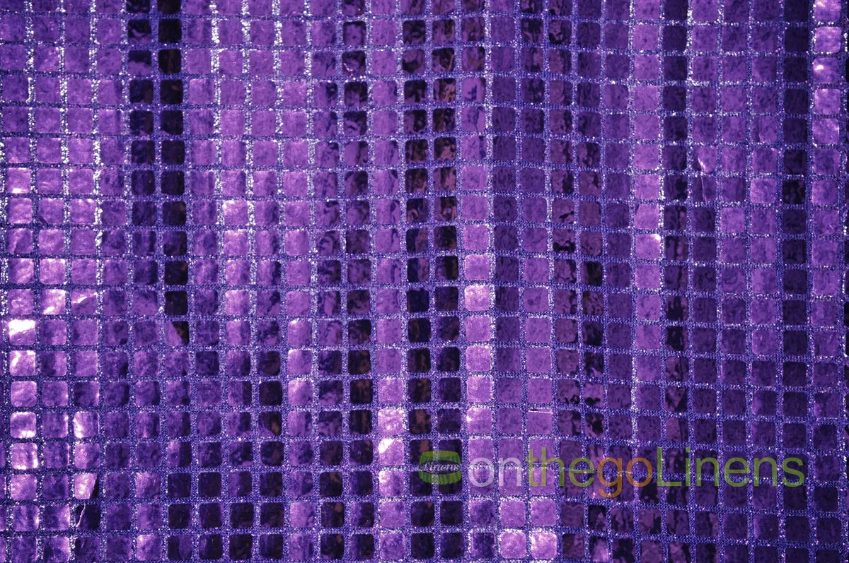 Purple Quad Sequins