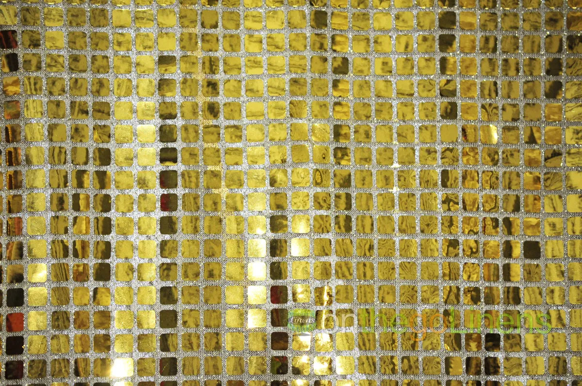 Gold Quad Sequins