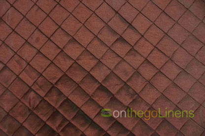 Pintuck 2x2 Brown