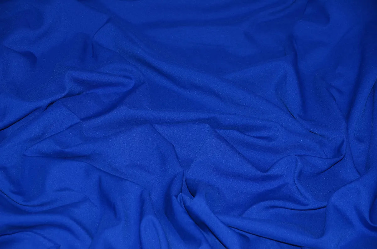 Royal Blue Polyester Wide