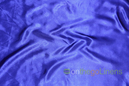 Charmeuse Satin Fabric by the Yard and Wholesale Bolt | IFR Satin Fabric | Silky Soft Satin Fabric |
