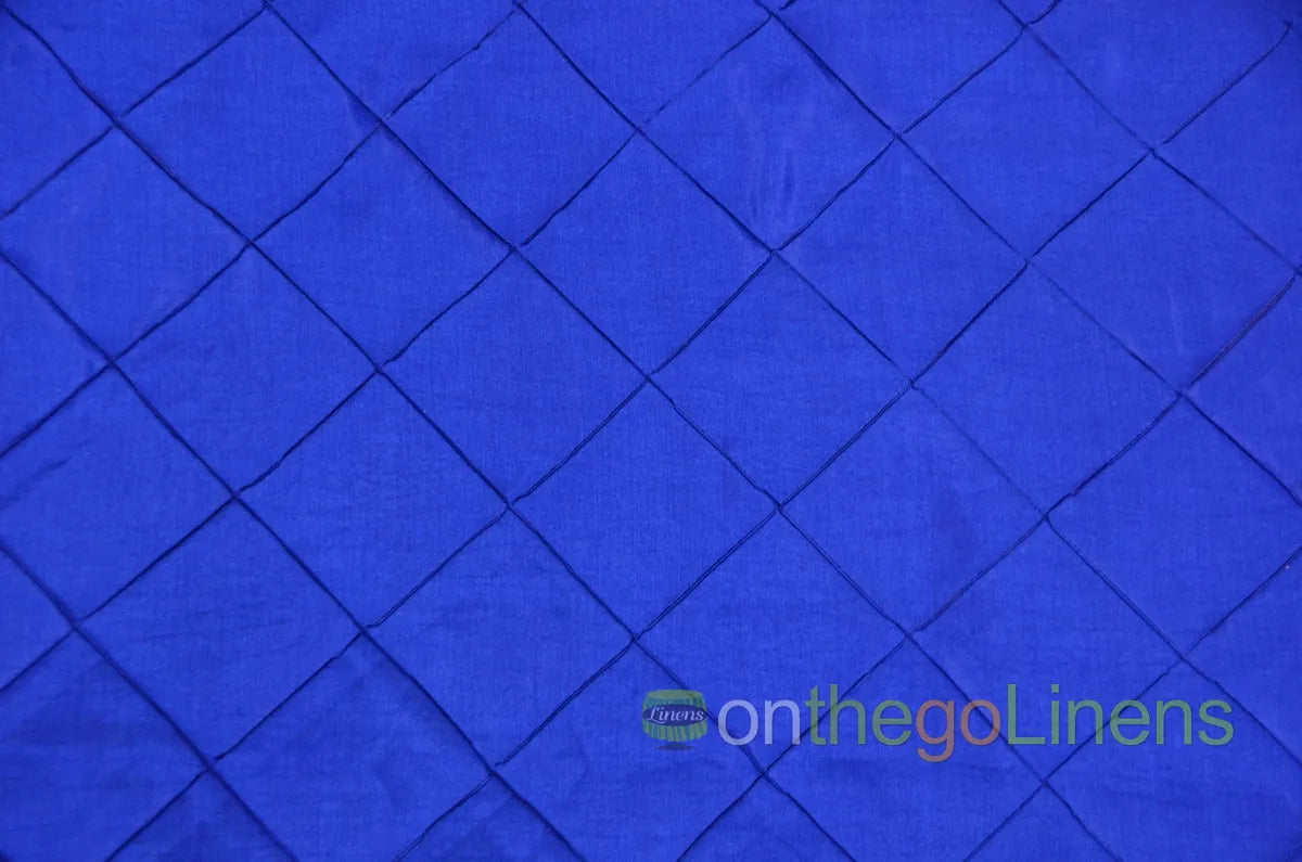 Pintuck 4x4 Light Royal Blue