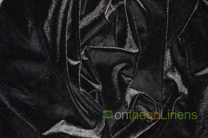 Stretch Velvet Event Drapery Panels | Soft and Smooth Spandex Velvet Curtains | Multiple Colors |
