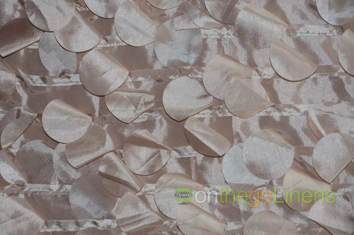 Champagne Petal Taffeta