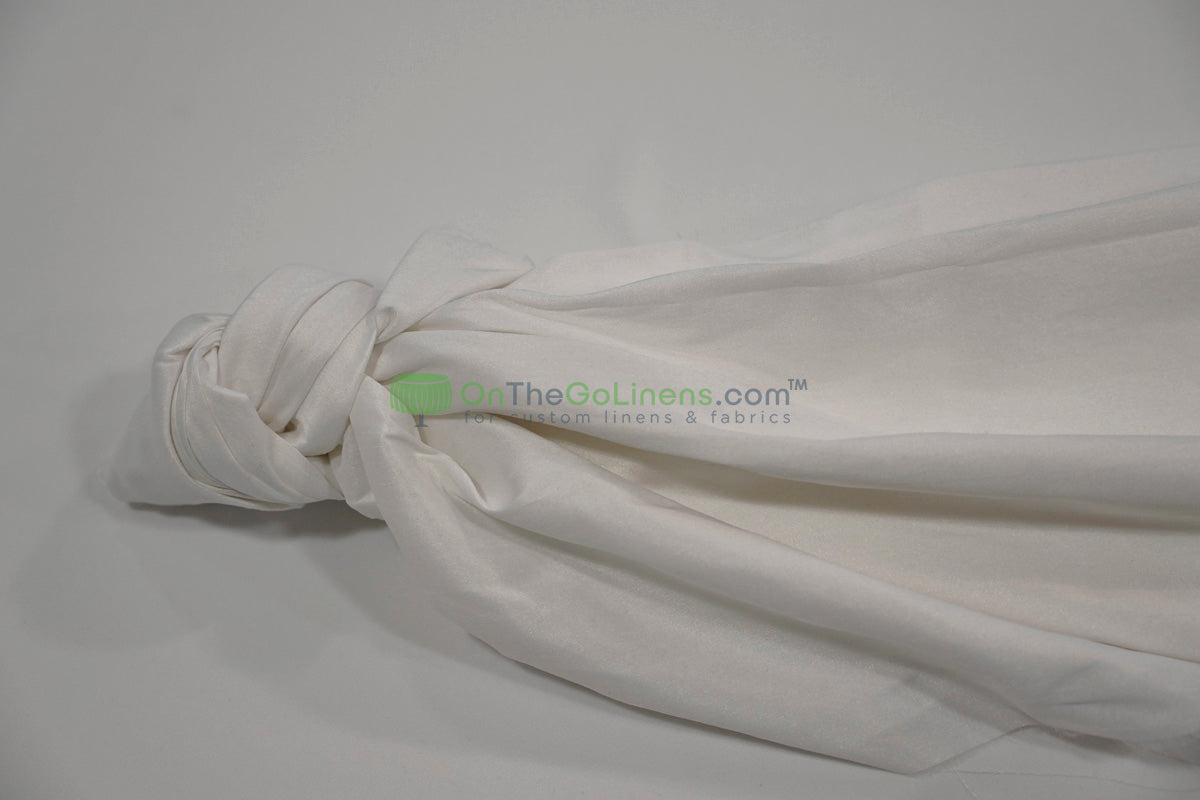 Faux Dupioni Silk Fabric | Imitation Dupioni Silk Fabric by the Yard | 54" Wide | 100% Polyester |