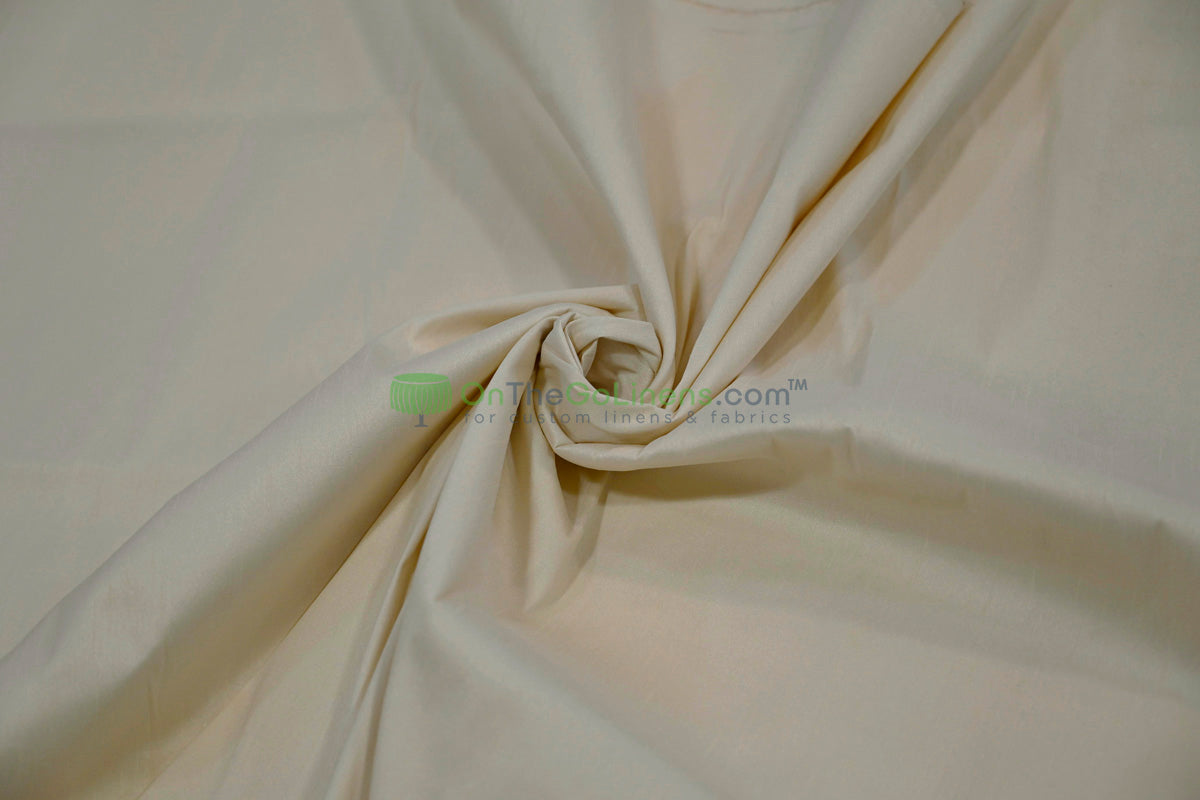 Faux Dupioni Silk Fabric | Imitation Dupioni Silk Fabric by the Yard | 54" Wide | 100% Polyester |