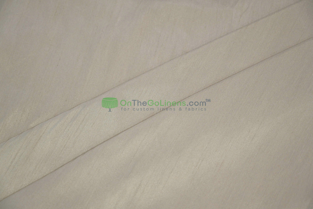 Faux Dupioni Silk Fabric | Imitation Dupioni Silk Fabric by the Yard | 54" Wide | 100% Polyester |